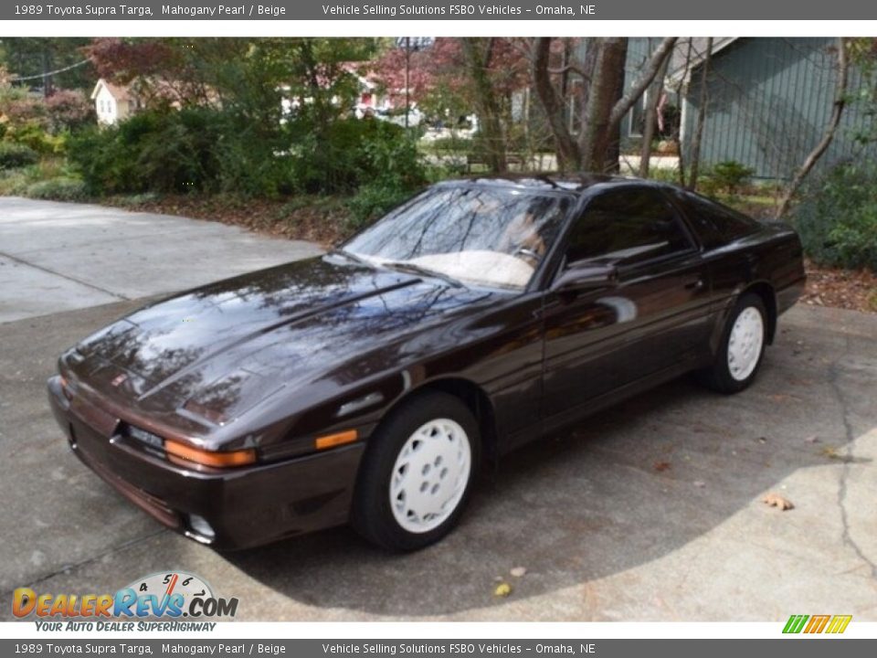 1989 Toyota Supra Targa Mahogany Pearl / Beige Photo #1