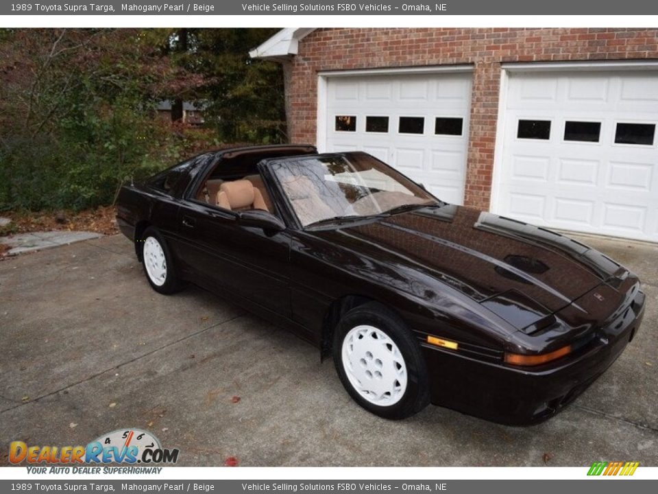 Front 3/4 View of 1989 Toyota Supra Targa Photo #3