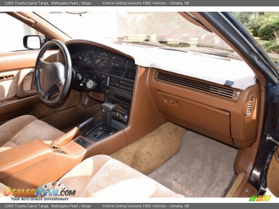 Dashboard of 1989 Toyota Supra Targa Photo #5