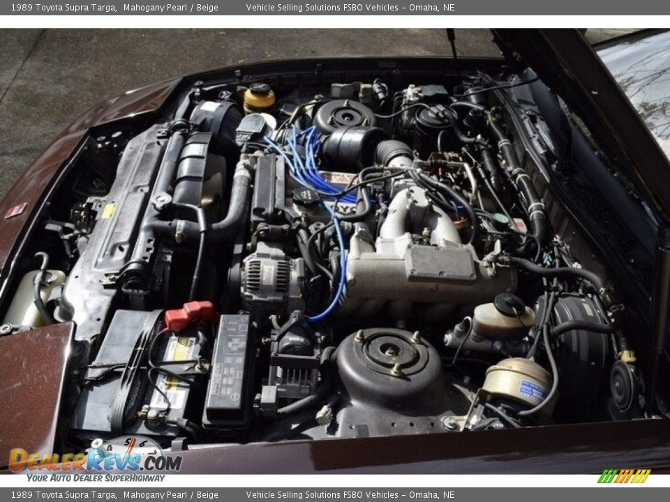 1989 Toyota Supra Targa 3.0 Liter Turbocharged DOHC 24-Valve 7M-GTE Inline 6 Cylinder Engine Photo #9