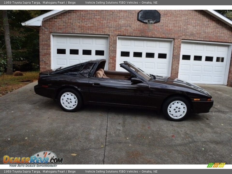 Mahogany Pearl 1989 Toyota Supra Targa Photo #18