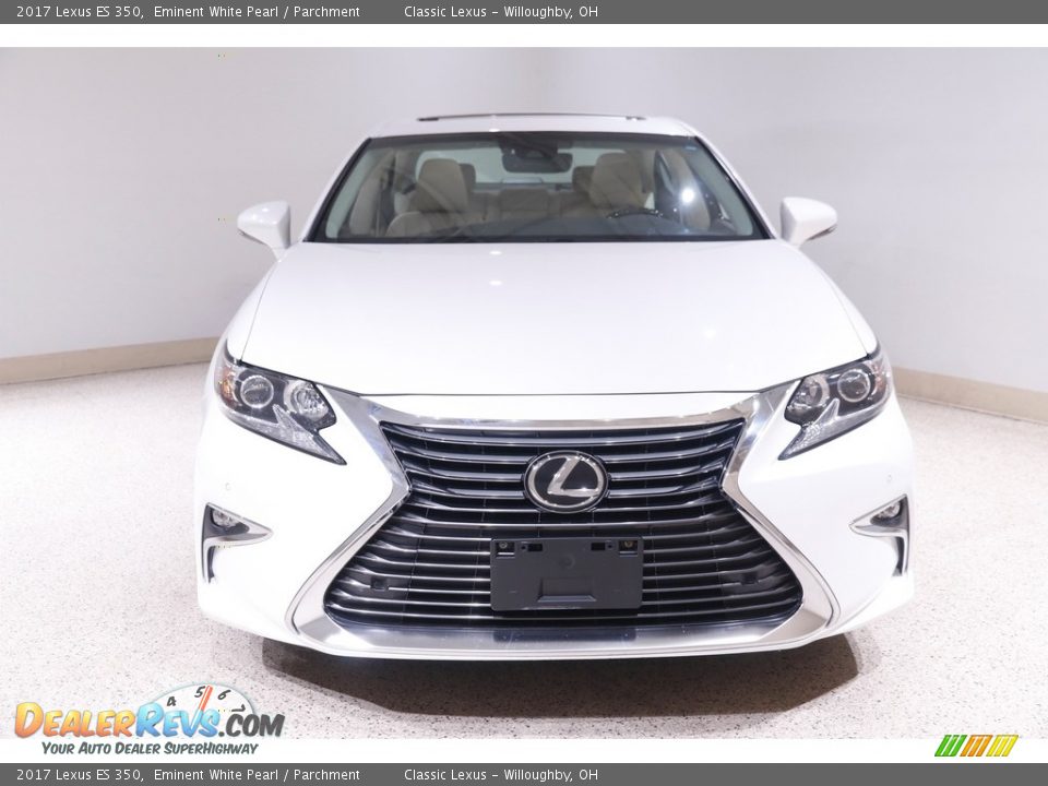 2017 Lexus ES 350 Eminent White Pearl / Parchment Photo #2