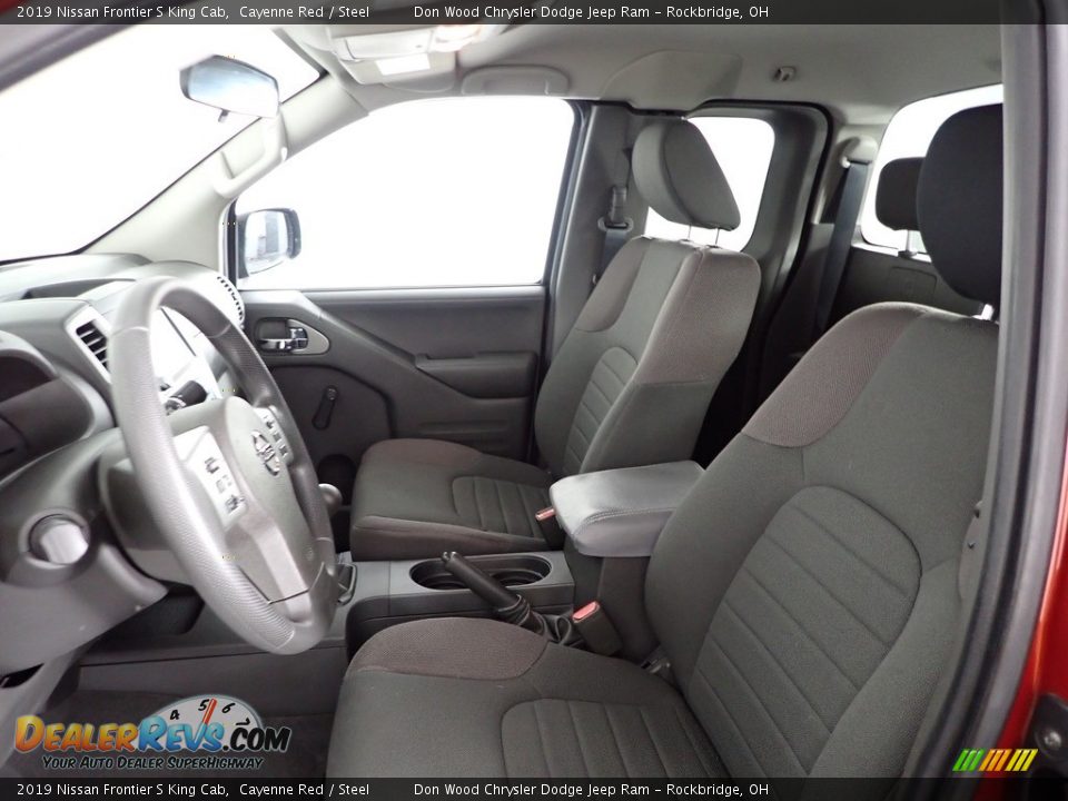 Front Seat of 2019 Nissan Frontier S King Cab Photo #17