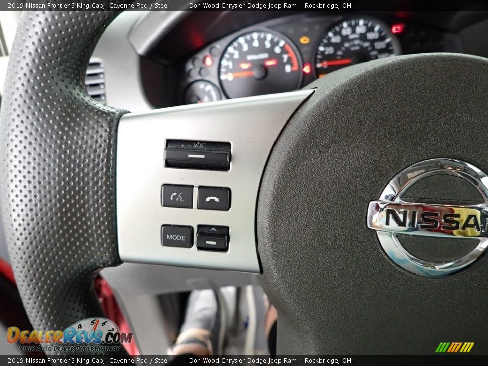 2019 Nissan Frontier S King Cab Steering Wheel Photo #19