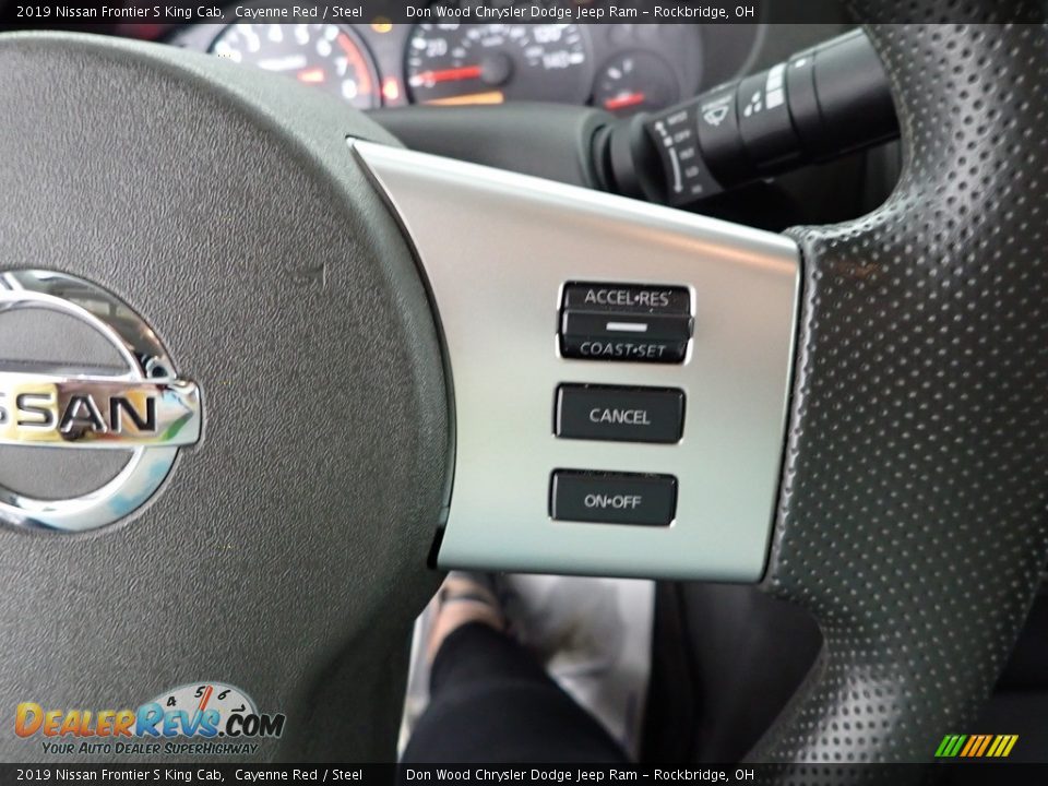 2019 Nissan Frontier S King Cab Steering Wheel Photo #20