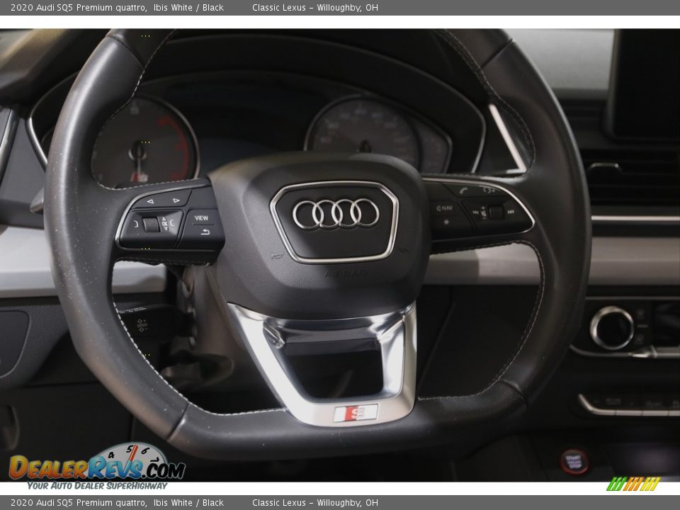 2020 Audi SQ5 Premium quattro Steering Wheel Photo #7