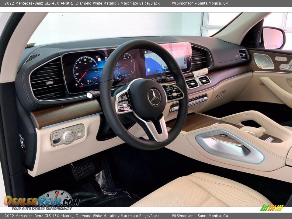 Dashboard of 2022 Mercedes-Benz GLS 450 4Matic Photo #4
