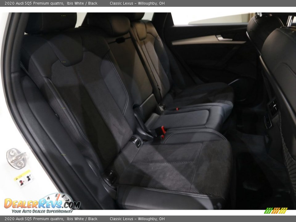 Rear Seat of 2020 Audi SQ5 Premium quattro Photo #16