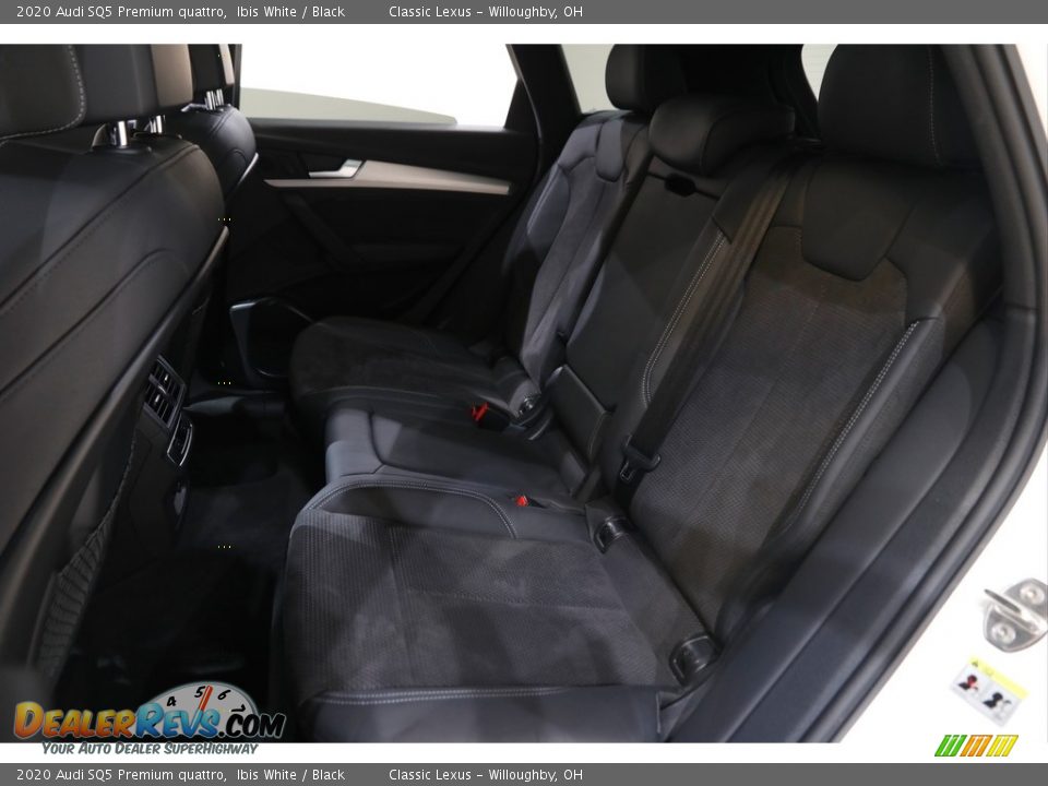 Rear Seat of 2020 Audi SQ5 Premium quattro Photo #17