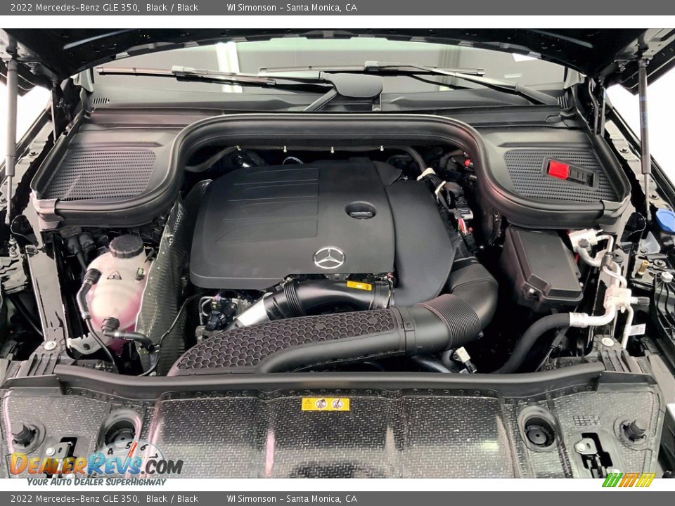 2022 Mercedes-Benz GLE 350 Black / Black Photo #9