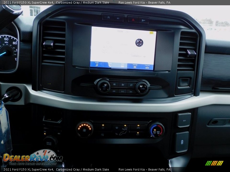 2021 Ford F150 XL SuperCrew 4x4 Carbonized Gray / Medium Dark Slate Photo #15