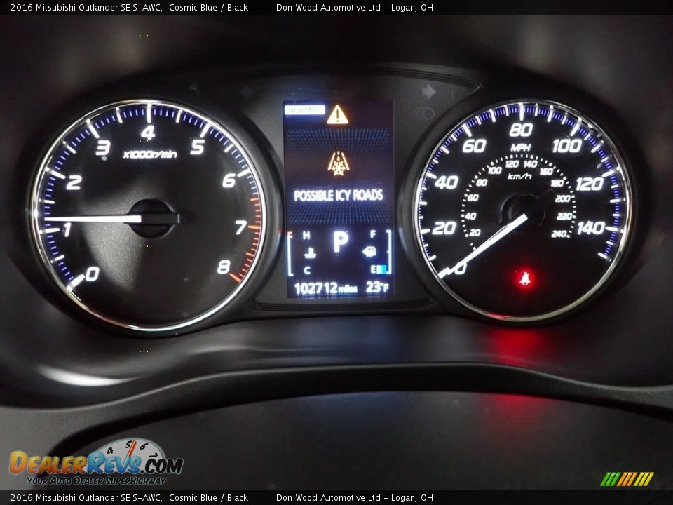 2016 Mitsubishi Outlander SE S-AWC Gauges Photo #20