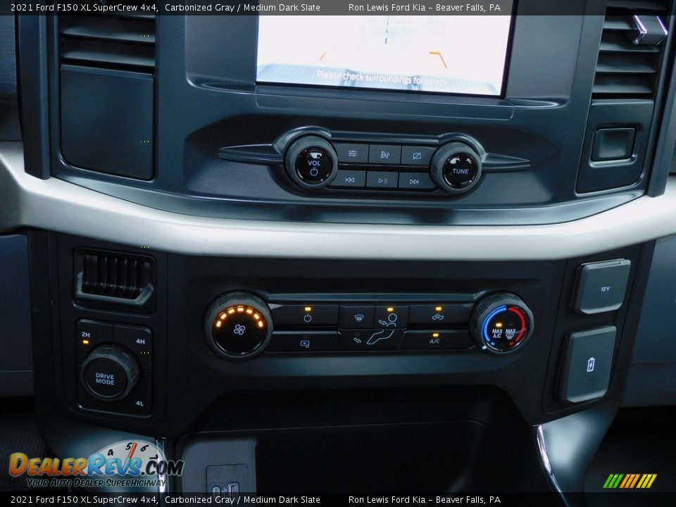 2021 Ford F150 XL SuperCrew 4x4 Carbonized Gray / Medium Dark Slate Photo #17