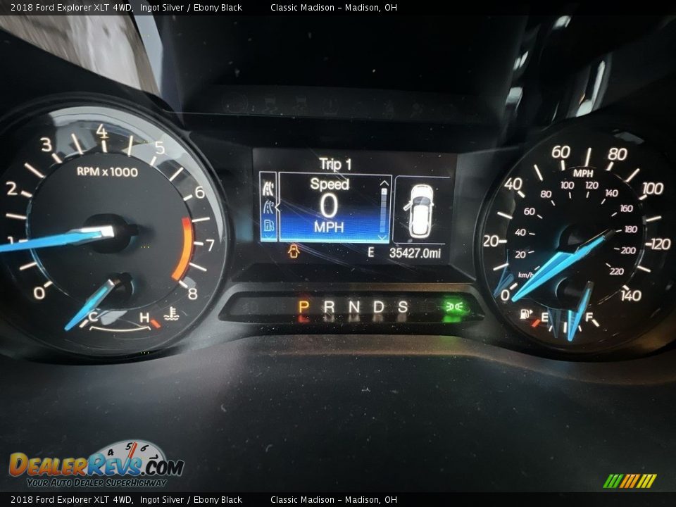 2018 Ford Explorer XLT 4WD Ingot Silver / Ebony Black Photo #9