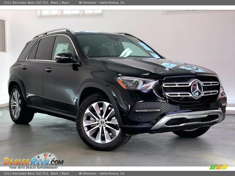 2022 Mercedes-Benz GLE 350 Black / Black Photo #12