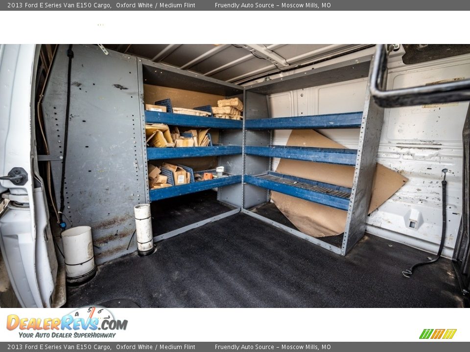 2013 Ford E Series Van E150 Cargo Oxford White / Medium Flint Photo #22