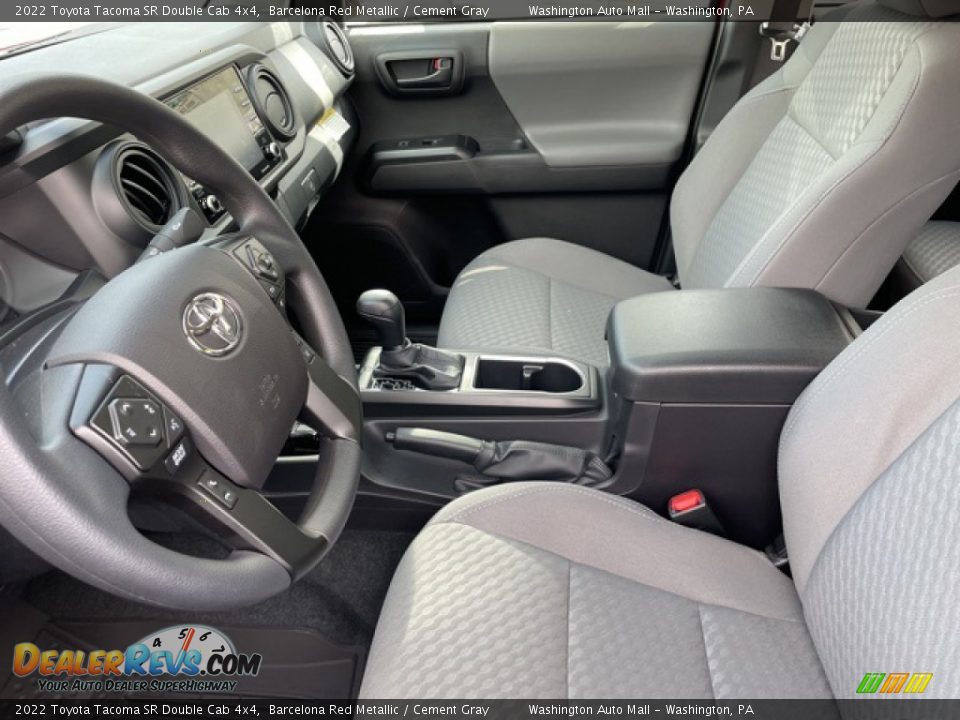 Front Seat of 2022 Toyota Tacoma SR Double Cab 4x4 Photo #4