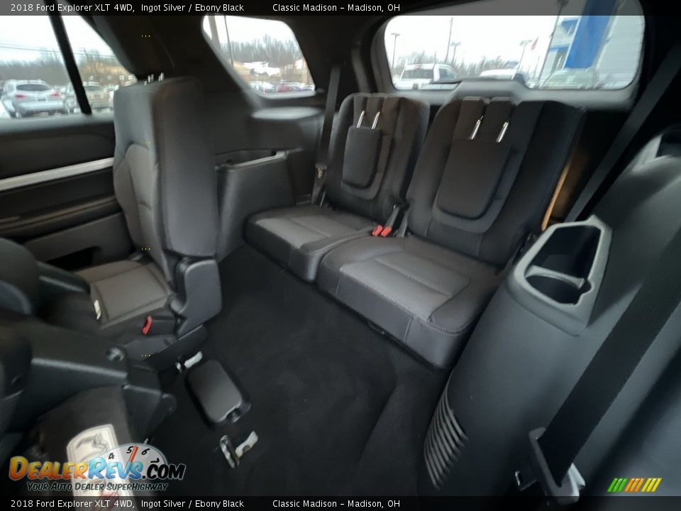 2018 Ford Explorer XLT 4WD Ingot Silver / Ebony Black Photo #15