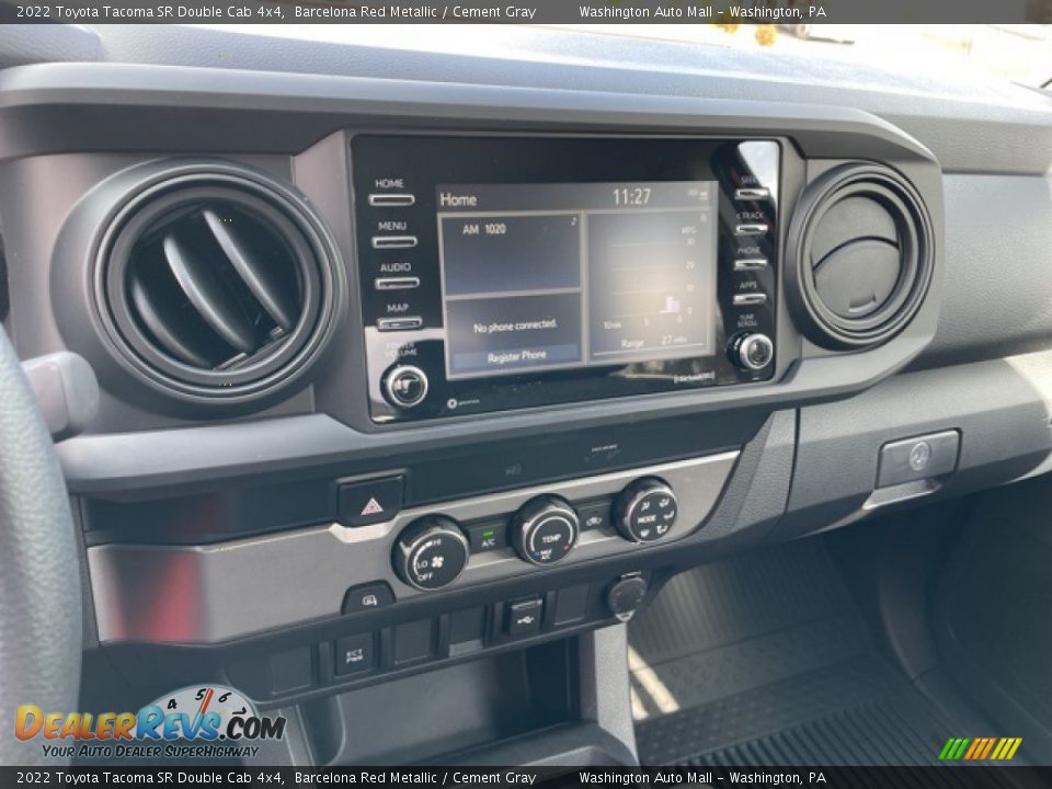 Controls of 2022 Toyota Tacoma SR Double Cab 4x4 Photo #5