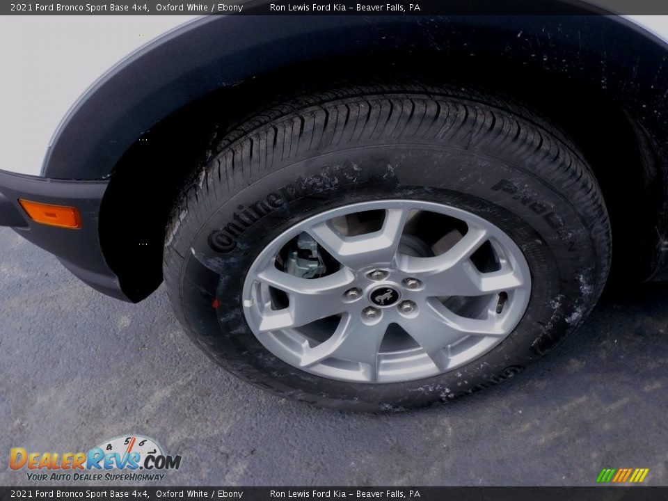 2021 Ford Bronco Sport Base 4x4 Oxford White / Ebony Photo #10