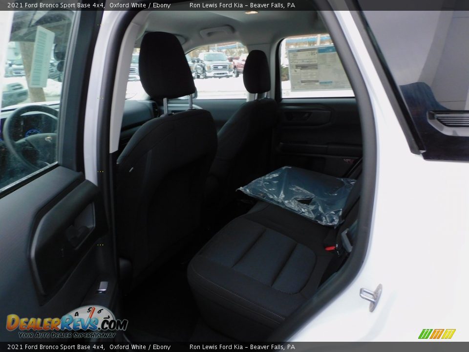 2021 Ford Bronco Sport Base 4x4 Oxford White / Ebony Photo #12