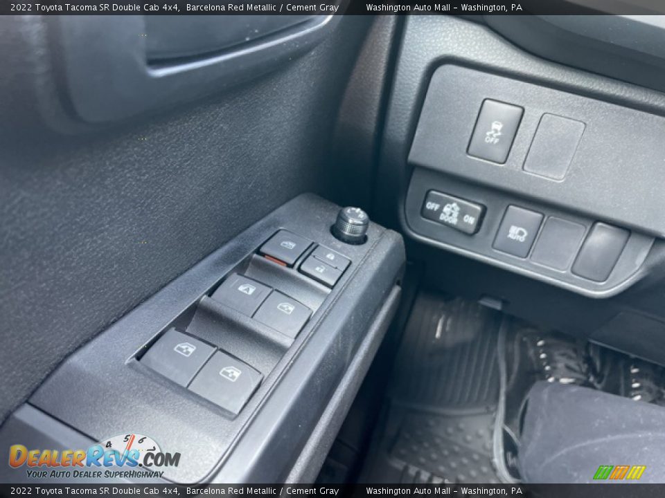 Controls of 2022 Toyota Tacoma SR Double Cab 4x4 Photo #15