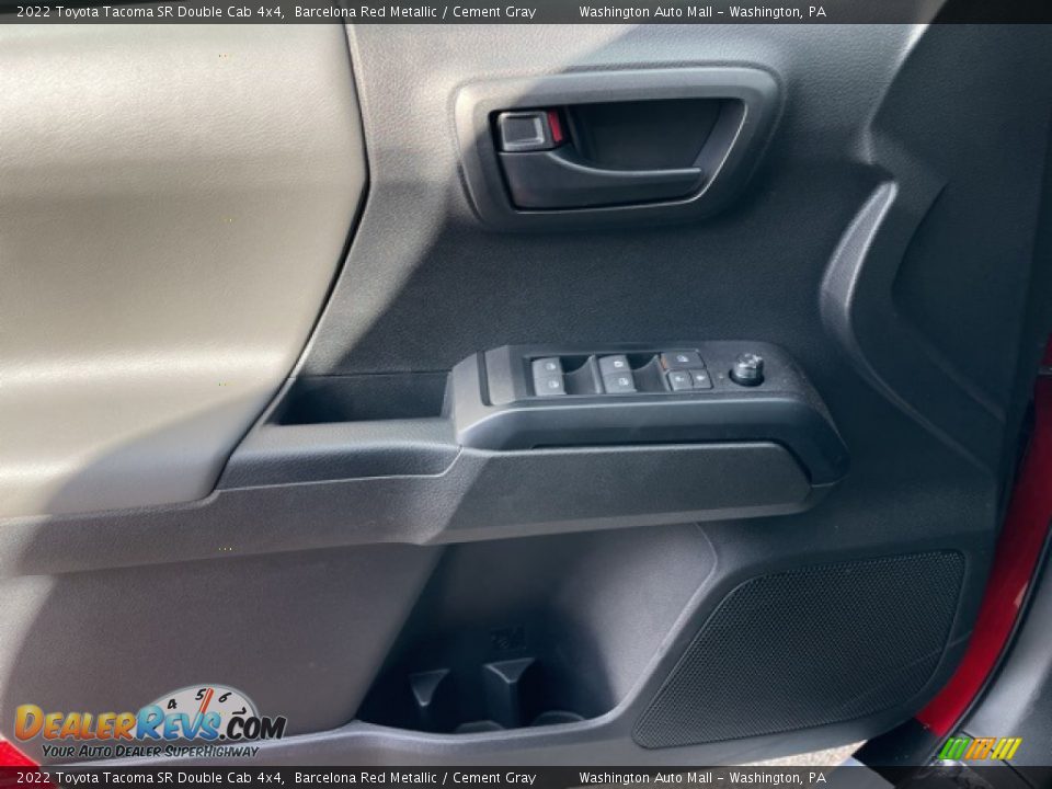 Door Panel of 2022 Toyota Tacoma SR Double Cab 4x4 Photo #16