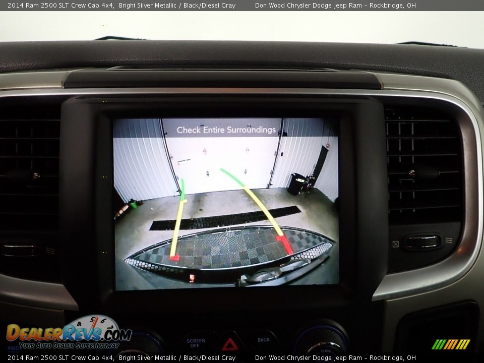 2014 Ram 2500 SLT Crew Cab 4x4 Bright Silver Metallic / Black/Diesel Gray Photo #4