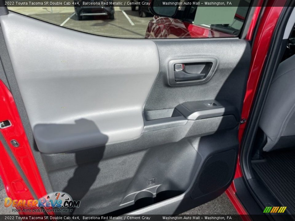 Door Panel of 2022 Toyota Tacoma SR Double Cab 4x4 Photo #18