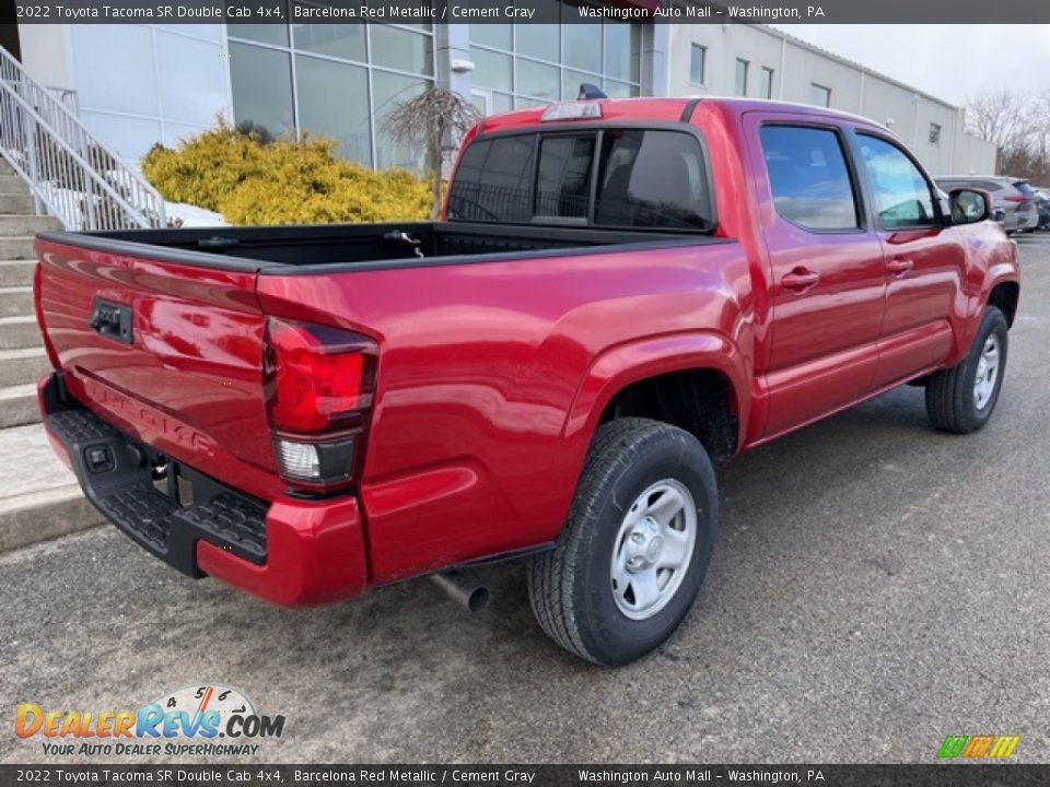 Barcelona Red Metallic 2022 Toyota Tacoma SR Double Cab 4x4 Photo #22