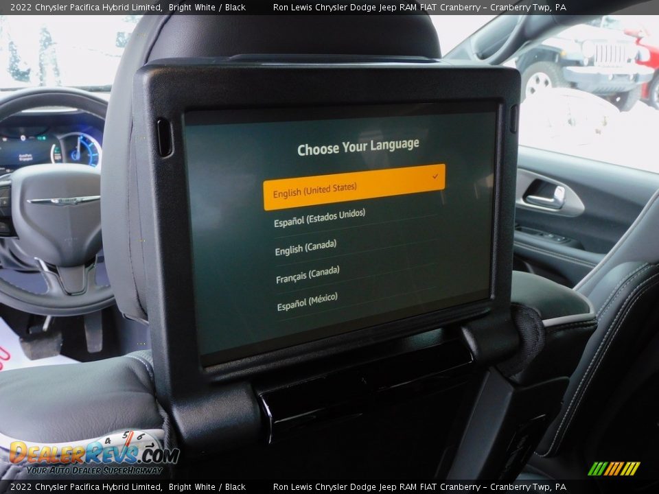 Entertainment System of 2022 Chrysler Pacifica Hybrid Limited Photo #14