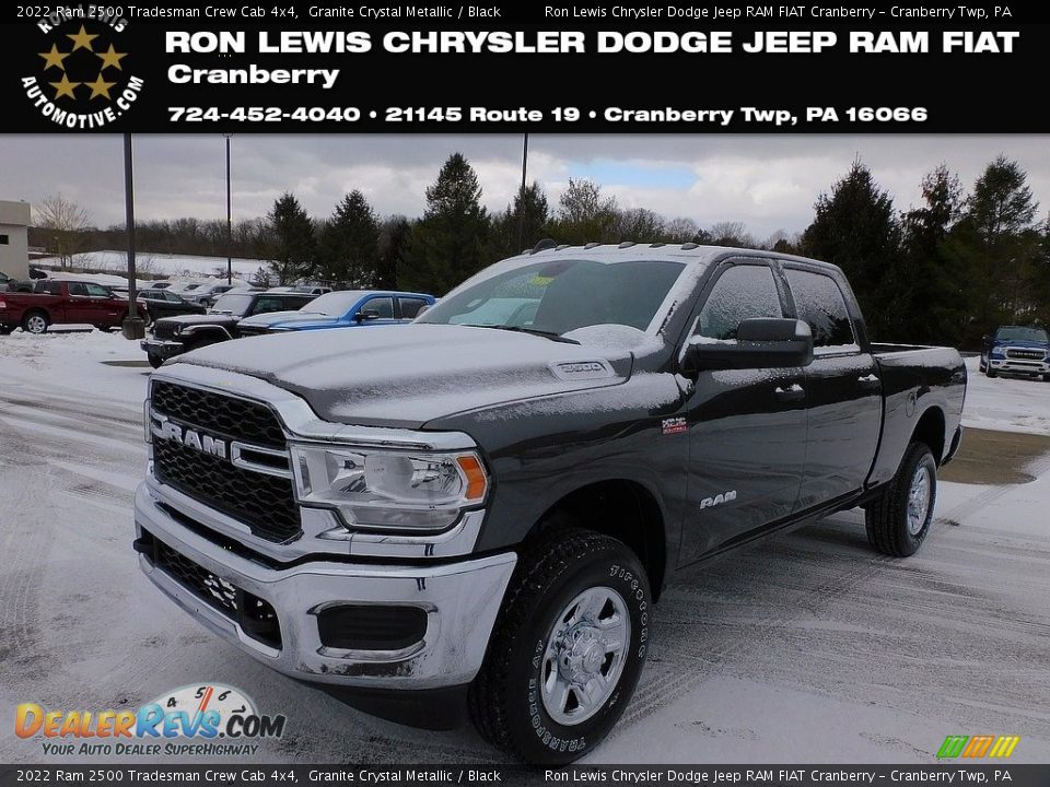 2022 Ram 2500 Tradesman Crew Cab 4x4 Granite Crystal Metallic / Black Photo #1