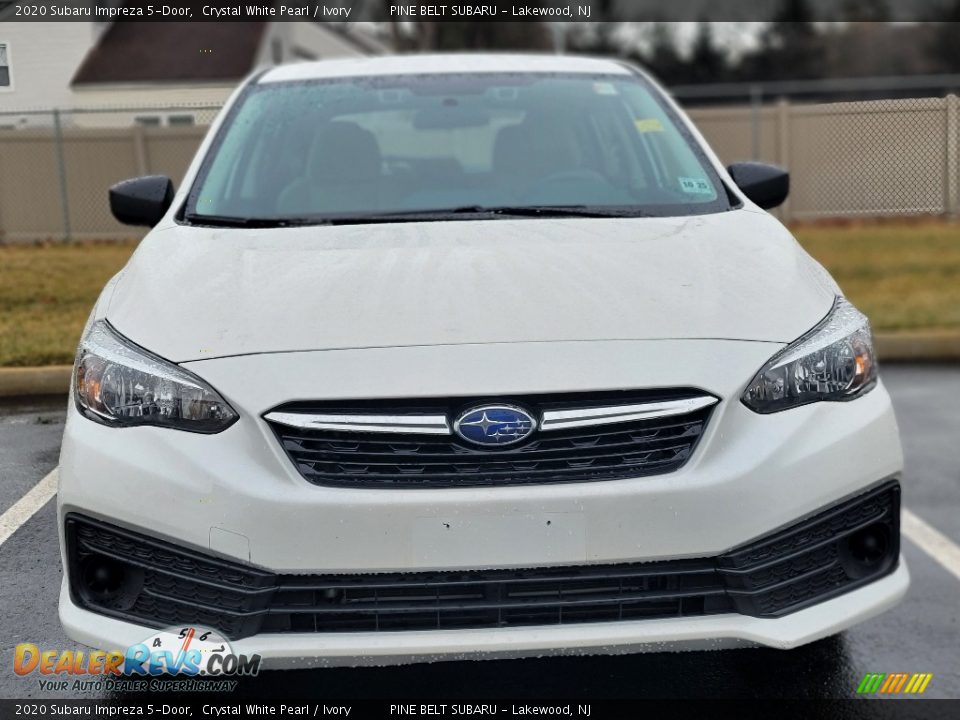 2020 Subaru Impreza 5-Door Crystal White Pearl / Ivory Photo #2