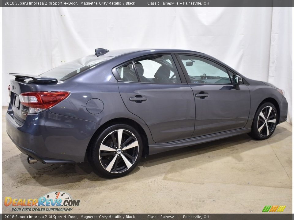 2018 Subaru Impreza 2.0i Sport 4-Door Magnetite Gray Metallic / Black Photo #2