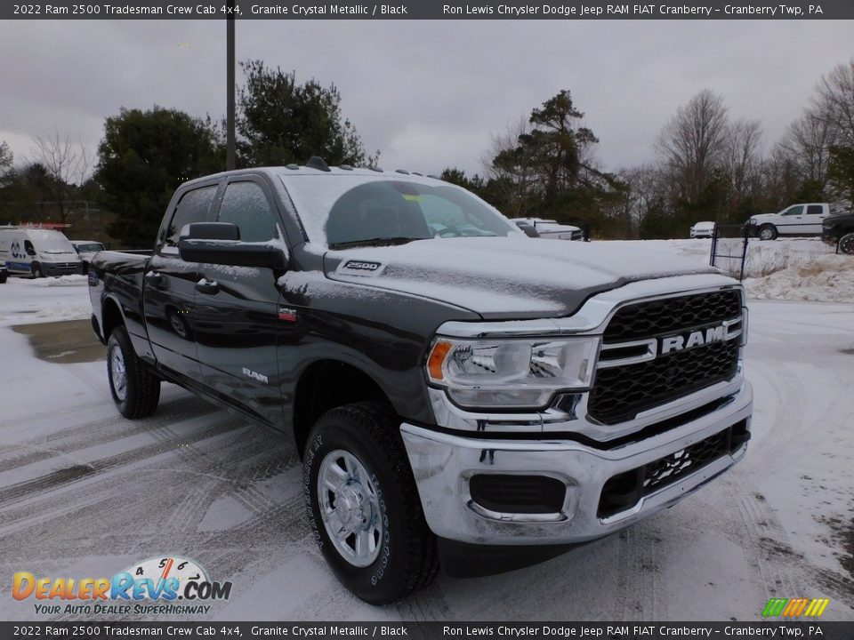 2022 Ram 2500 Tradesman Crew Cab 4x4 Granite Crystal Metallic / Black Photo #3