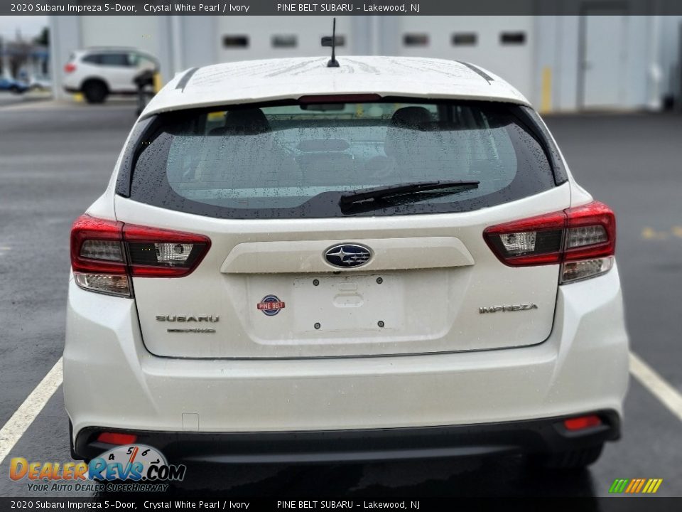2020 Subaru Impreza 5-Door Crystal White Pearl / Ivory Photo #4