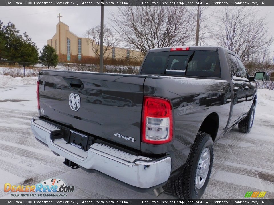 2022 Ram 2500 Tradesman Crew Cab 4x4 Granite Crystal Metallic / Black Photo #5