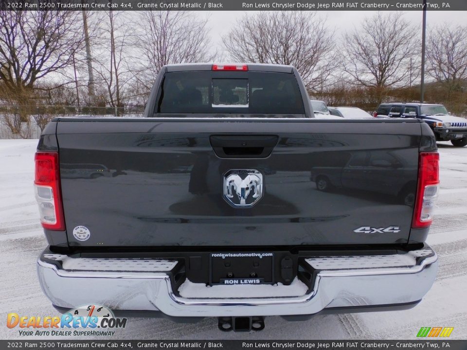 2022 Ram 2500 Tradesman Crew Cab 4x4 Granite Crystal Metallic / Black Photo #6