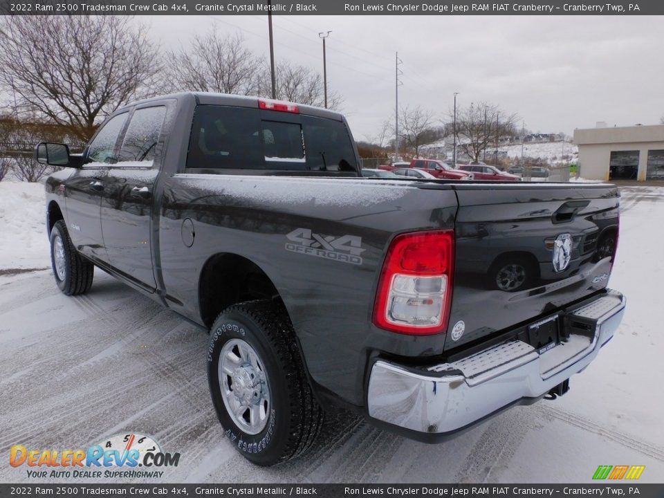 2022 Ram 2500 Tradesman Crew Cab 4x4 Granite Crystal Metallic / Black Photo #8