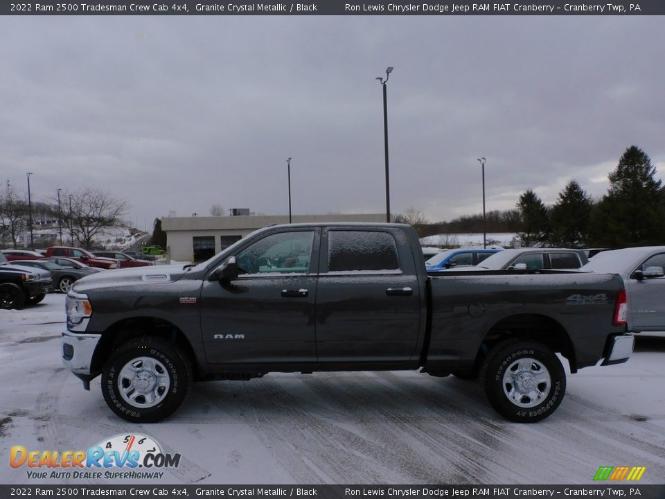 2022 Ram 2500 Tradesman Crew Cab 4x4 Granite Crystal Metallic / Black Photo #9