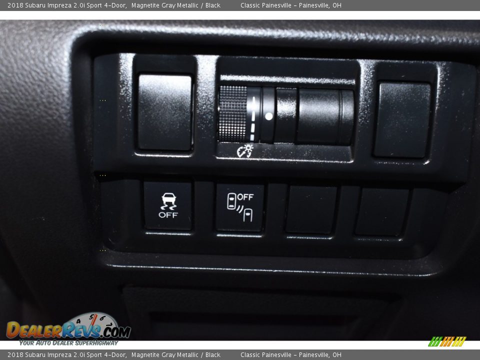 2018 Subaru Impreza 2.0i Sport 4-Door Magnetite Gray Metallic / Black Photo #13