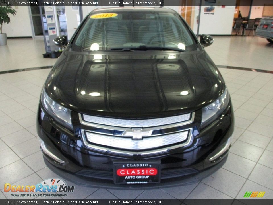 2013 Chevrolet Volt Black / Pebble Beige/Dark Accents Photo #2