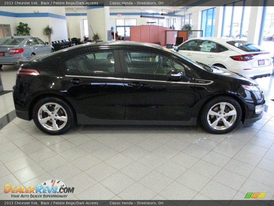 2013 Chevrolet Volt Black / Pebble Beige/Dark Accents Photo #4