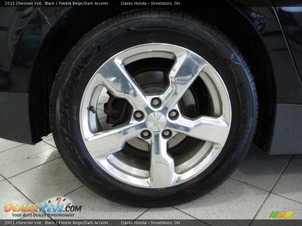 2013 Chevrolet Volt Black / Pebble Beige/Dark Accents Photo #6