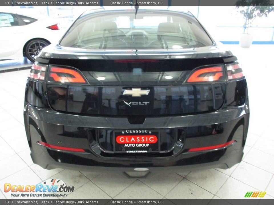 2013 Chevrolet Volt Black / Pebble Beige/Dark Accents Photo #8