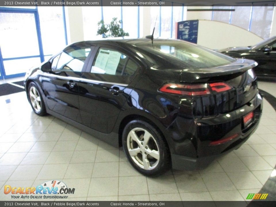 2013 Chevrolet Volt Black / Pebble Beige/Dark Accents Photo #9