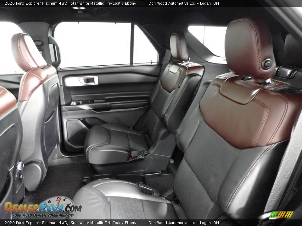 2020 Ford Explorer Platinum 4WD Star White Metallic Tri-Coat / Ebony Photo #32