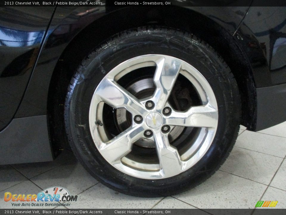 2013 Chevrolet Volt Black / Pebble Beige/Dark Accents Photo #11