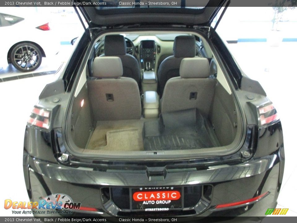 2013 Chevrolet Volt Black / Pebble Beige/Dark Accents Photo #13