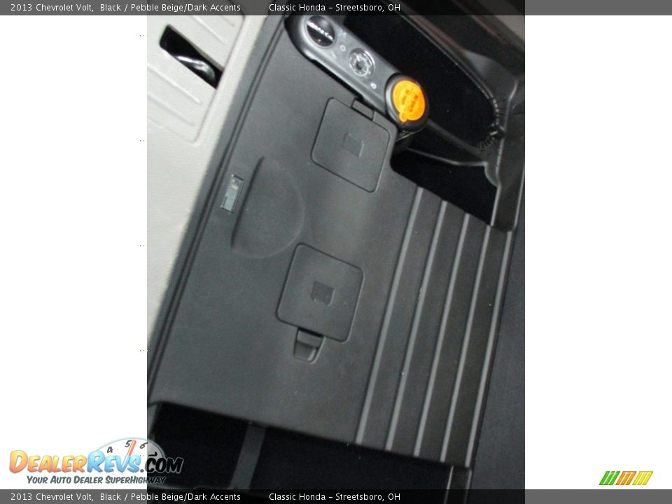 2013 Chevrolet Volt Black / Pebble Beige/Dark Accents Photo #14